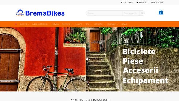 BremaBikes | Biciclete | Accesorii | Piese | Service