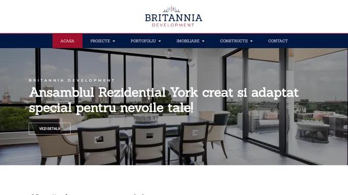 Britannia Development – Dezvoltator Imobiliar