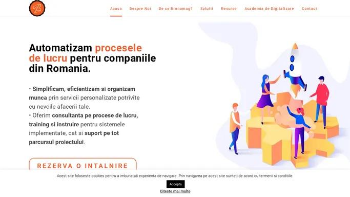 Digitalizarea companiilor din Romania - Brunomag Concept SRL