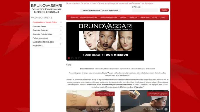 Bruno Vassari – De peste 15 ani “Cel mai bun brand de cosmetice profesionale” din Romania! | Bruno Vassari