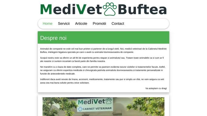 MediVet Buftea - Despre noi