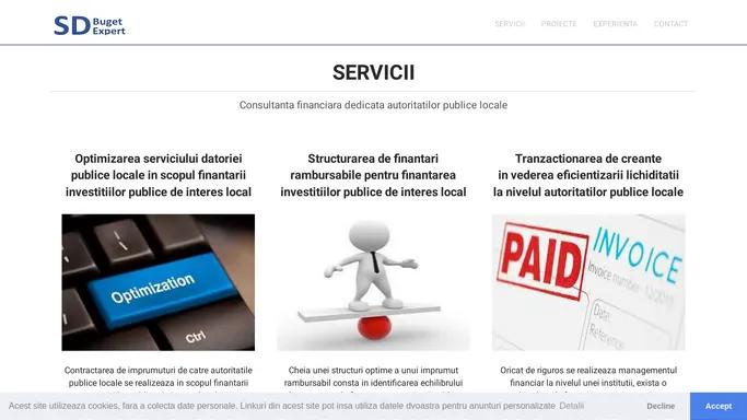 SD BUGET EXPERT | Consultanta financiara dedicata autoritatilor publice locale