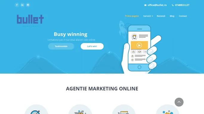 Bullet Advertising - Agentie Marketing Online, SEO, Social Media