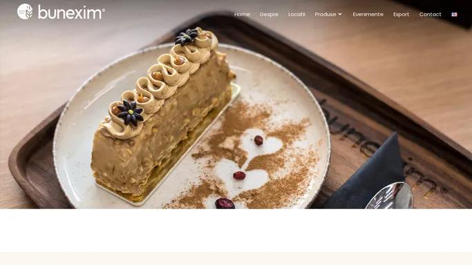 Bunexim | Cofetarie - Patiserie - Brutarie Oradea & Export