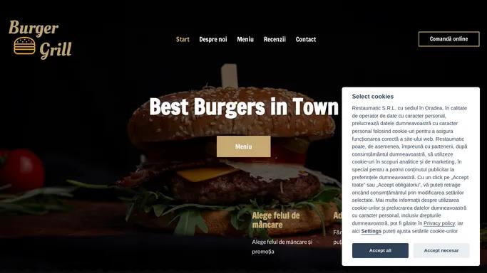 Burger Grill - Comanda si achita online - Burger Grill