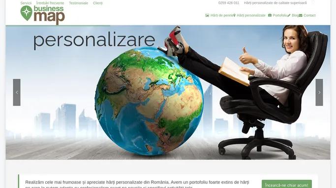 Business Map | harti personalizate by Stiefel Romania