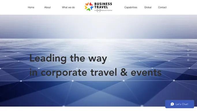 Business Travel Management | Corporate Events