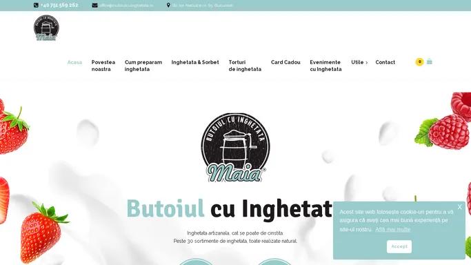 Butoiul cu Inghetata | Inghetata Artizanala