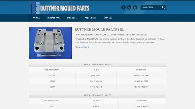 Buttner Mould Parts