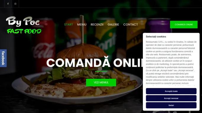 By Poc Fast Food - Comanda si achita online - By Poc Fast Food