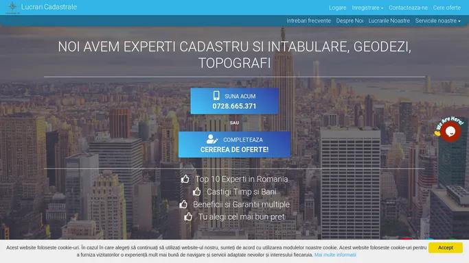 Cadastru24 - Experti cadastru si intabulare, topografie, masurare