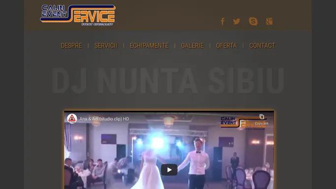 DJ Nunta Sibiu | Calin Event Service
