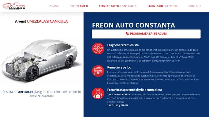 Freon Auto Constanta | Service Auto Constanta | CALYPSO SERVICE