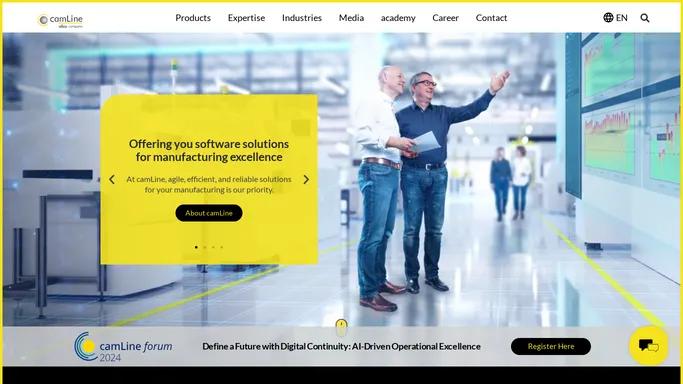 Software Solutions for Manufacturing Excellence - camLine
