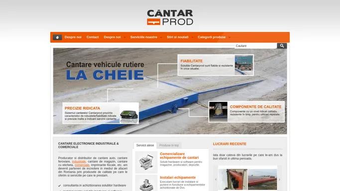 Cantare Comerciale - Cantare Industriale & Comerciale | cantarPROD