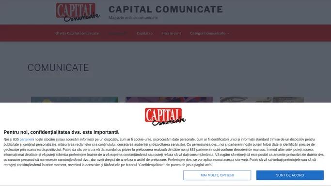 Capital Comunicate – Magazin online comunicate