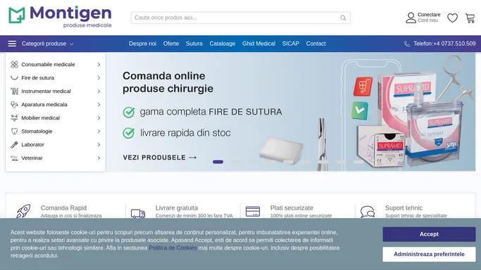 Montigen - Produse medicale
