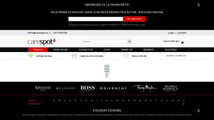 CareSpot: Parfumerie, Produse Cosmetice & Make Up Online