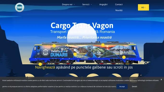 Cargo Trans Vagon - Transport feroviar marfa Romania