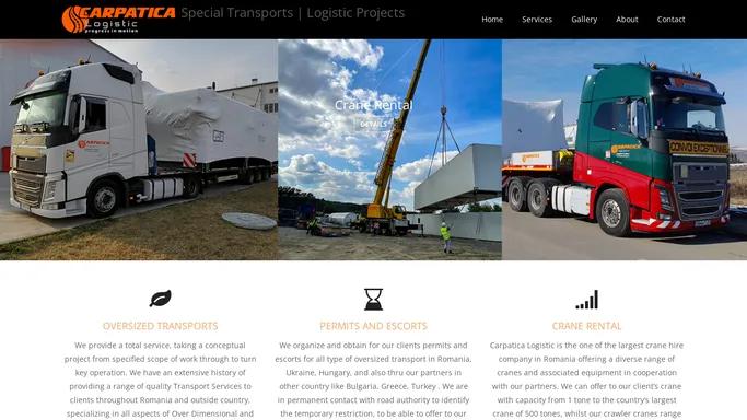 Special Transports | Logistic Projects -