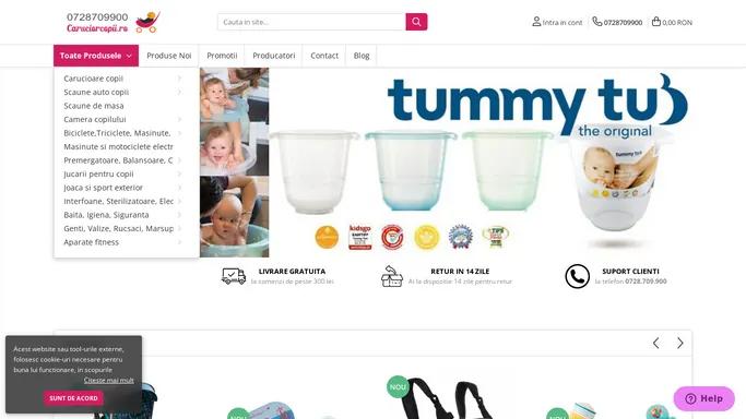 Produse pentru bebelusi, copii si mamici - caruciorcopii.ro
