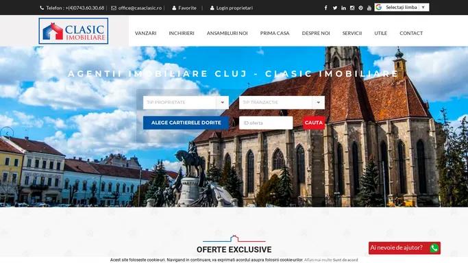 Agentii imobiliare Cluj - casaclasic.ro