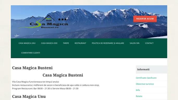 Casa Magica Busteni - Casa Magica