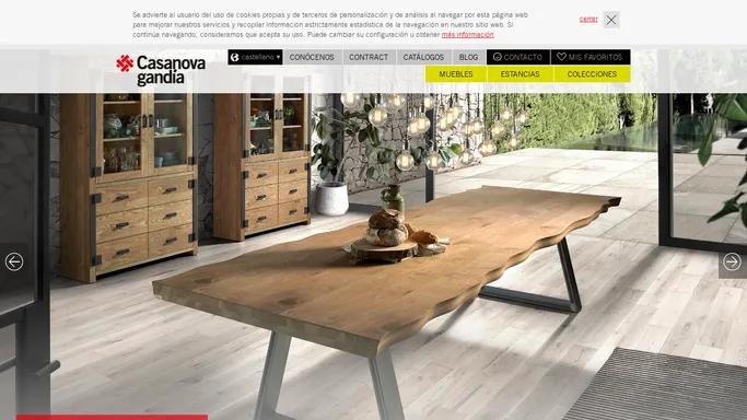 Fabricantes de muebles modernos diseno y decoracion: Casanova Gandia