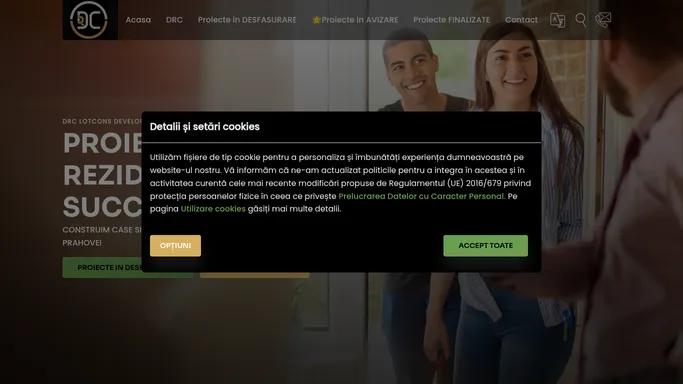 Case si Apartamente de vanzare Campina si Valea Prahovei - Constructii rezidentiale | DRC CONSTRUCT