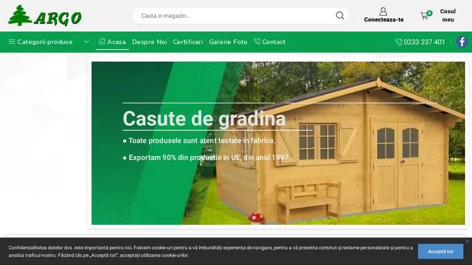 Casute de gradina | Cabanute din Lemn | Garaje din lemn