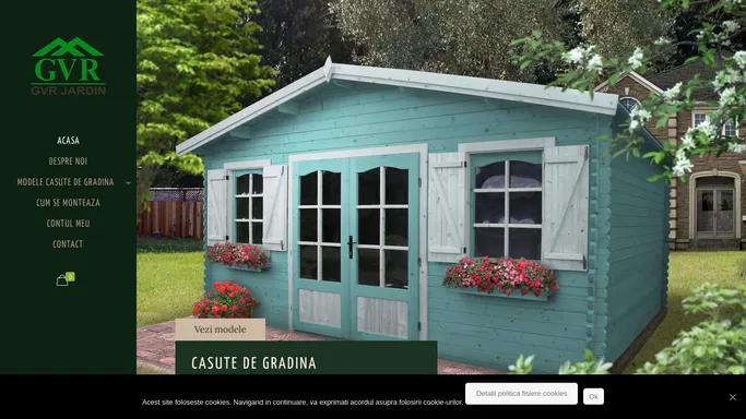 Casute de gradina, Casute din lemn - GVR Jardin