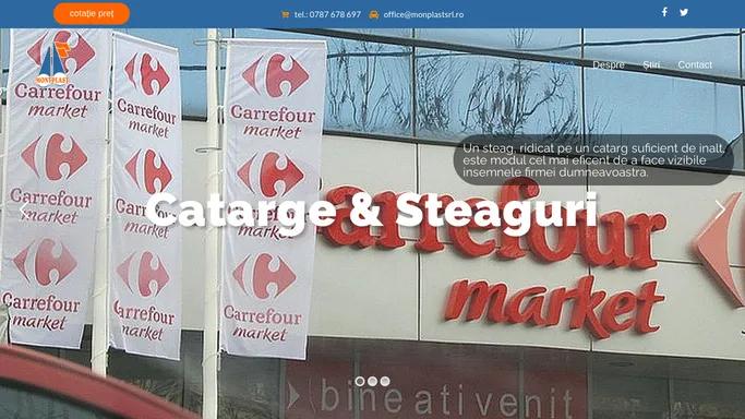 Catarge Montplast – catarge steaguri poliester