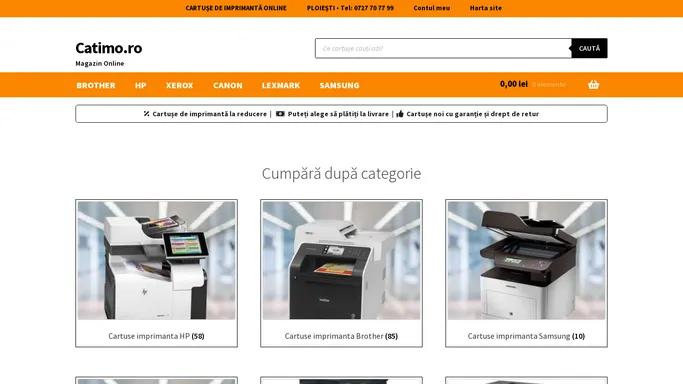Cartuse de imprimanta - Catimo.ro