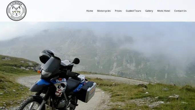 CatRider - Motorcycle Rentals & Tours - Romania |