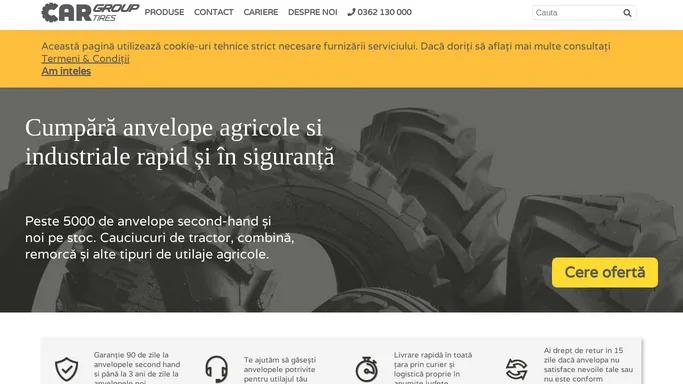 CAR Group Anvelope agricole si industriale second hand