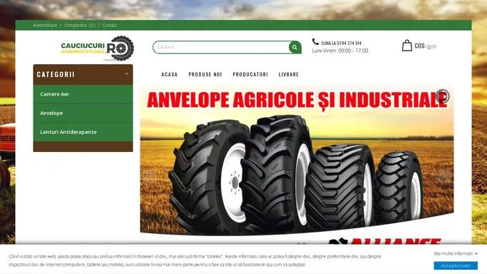 Cauciucuri de tractor, anvelope agricole, forestiere si industriale - Cauciucuri Agro-Industriale