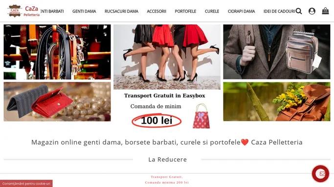 Genti dama si borsete barbati ❤️ Caza Pelletteria