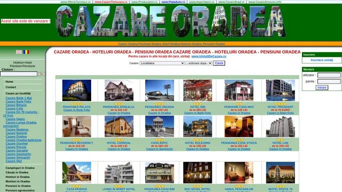 Cazare Oradea-cazare,pensiuni,pensiune,vile,hoteluri,hotel!