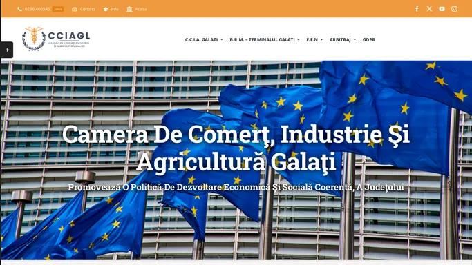 Camera de Comert si Industrie a Romaniei – Galati - CCIA Galati