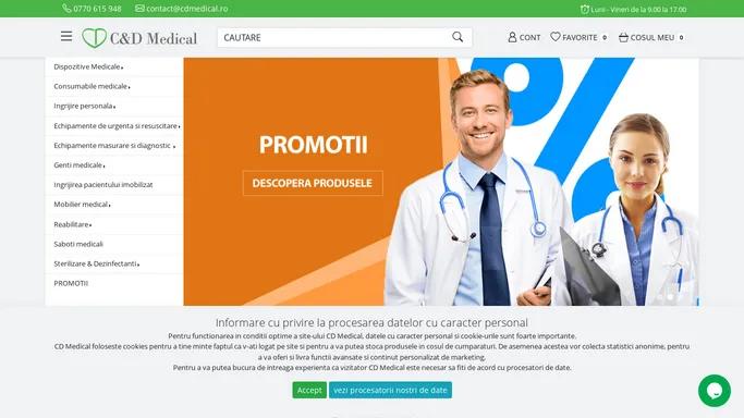 Importam si livram echipamente si consumabile medicale | CD Medical