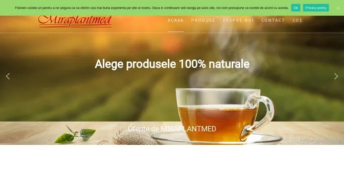 MIRAPLANTMED – PRODUSE 100% NATURALE