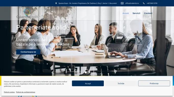Servicii de Analiza si Audit - Celentis