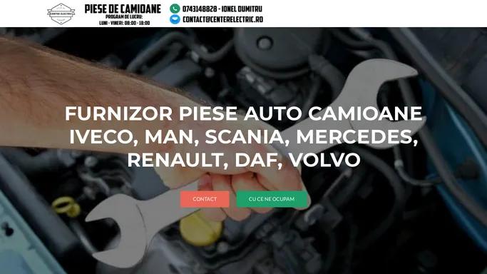 Center Electric | Piese Auto Camioane