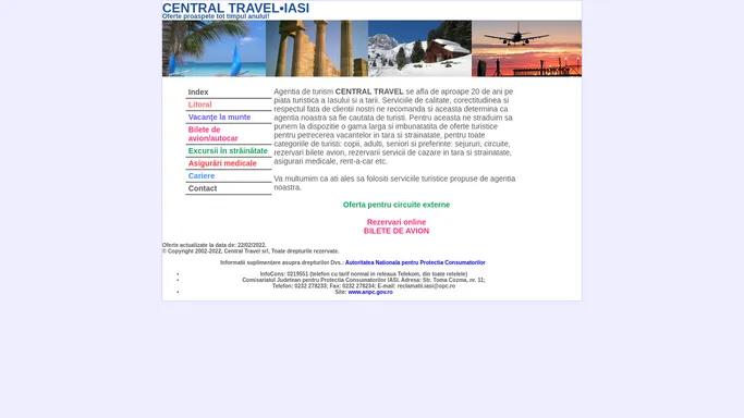 Central Travel - IASI - Agentie de turism