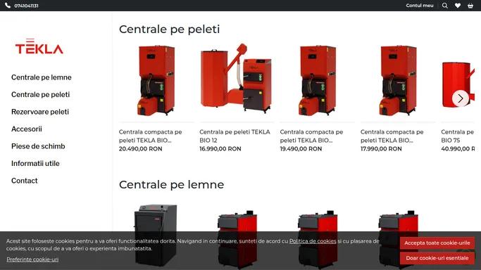 TEKLA - Centrale pe peleti si lemne TEKLA