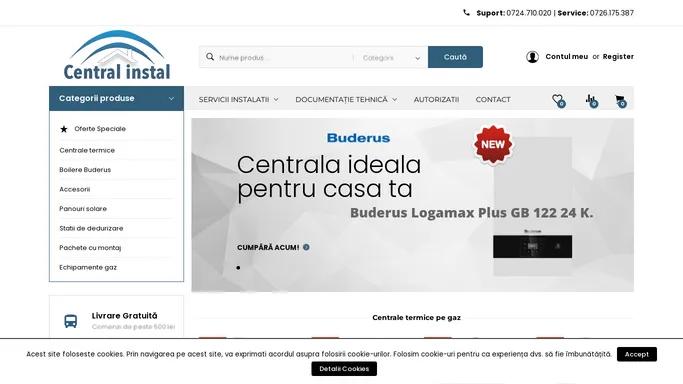 Central Instal Srl | Furnizorul dvs. de instalatii