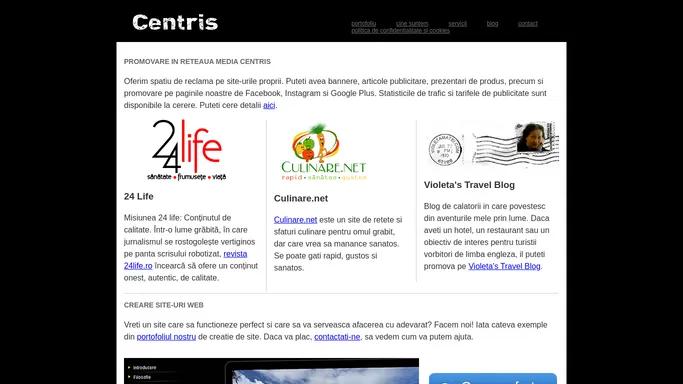 Creare site-uri web | Centris Web Design