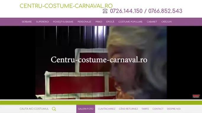 Centru inchiriere costume carnaval - Inchirieri costume Halloween.