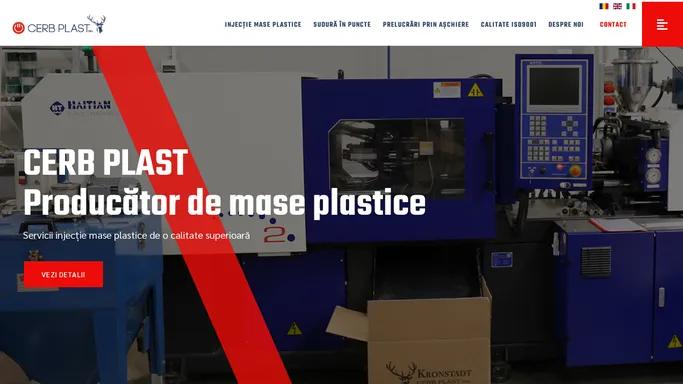 Cerb Plast SRL - Producator de mase plastice