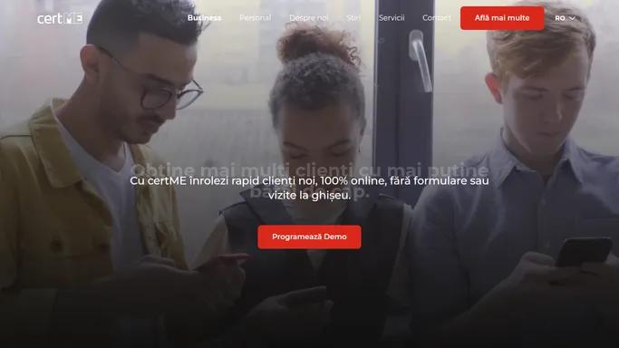 certME – Identitate Digitala